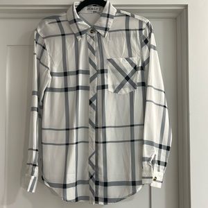 EUC ZC & GF Button Down Top